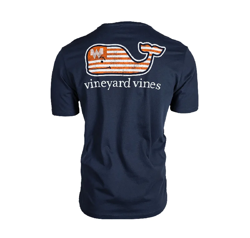 Vineyard Vines x Whataburger WhataFlag Navy Tee