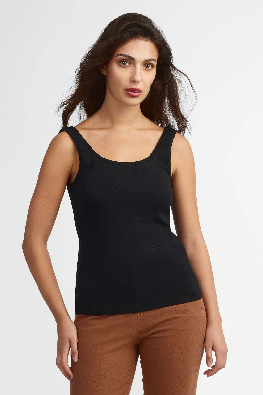 Camisole col carré modal - Femme