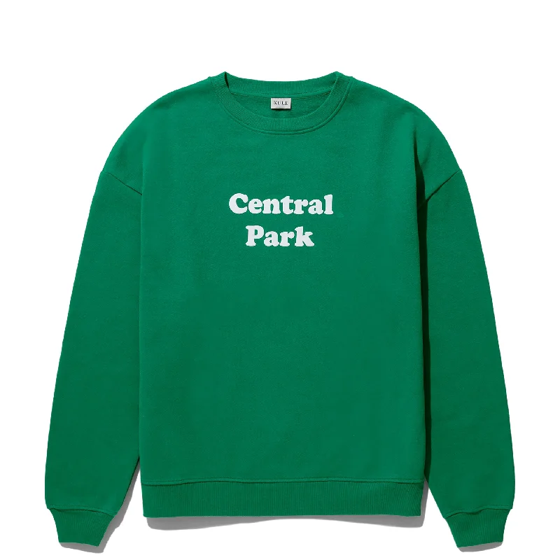 The Oversized Central Park Sweatshirt - Kelly Green