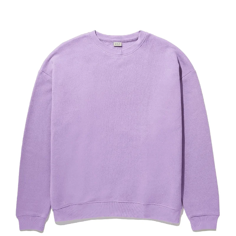 The Oversized Spongee Sweatshirt - Lilac