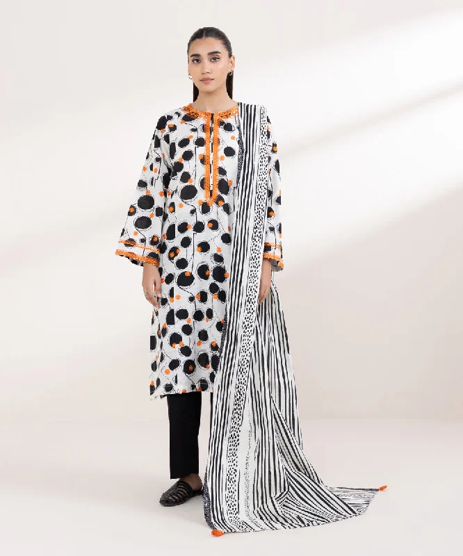 Printed Khaddar Dupatta