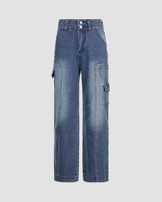 Aeolian Flared Denim Jeans