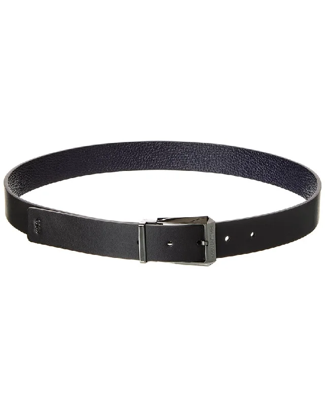 Ferragamo Gancini Reversible & Adjustable Leather Belt