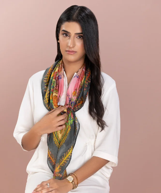 Printed Silk Scarf