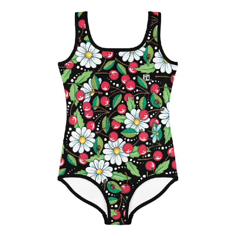 Cherry Daisy Kids Swimsuit