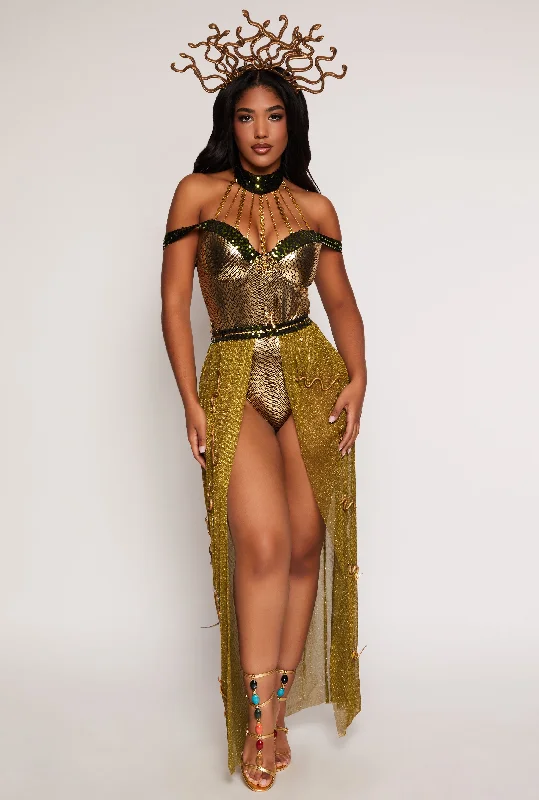 Enchanting Serpent Queen Costume