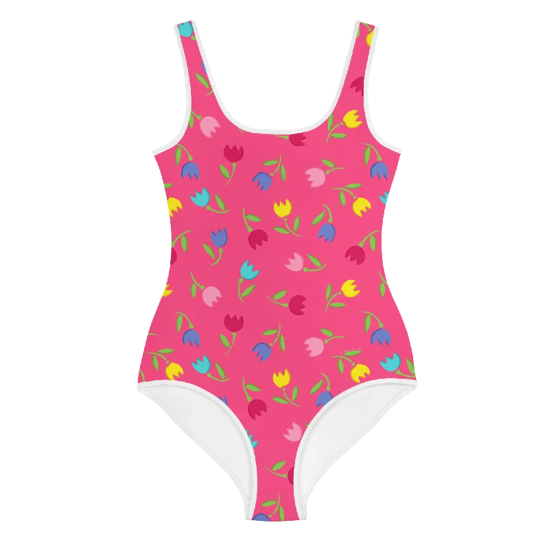 Tulips Youth Swimsuit