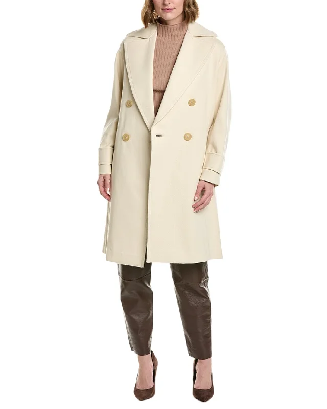 Vince Belted Sculpture Coat