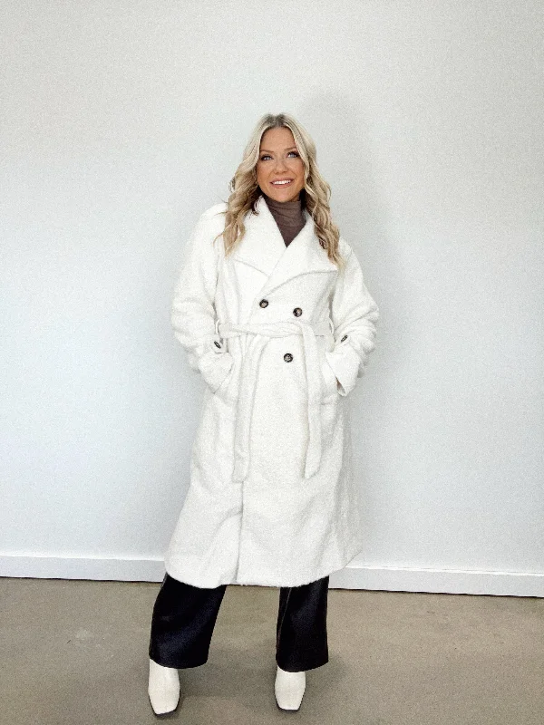 Winter Wonderland Trench Coat