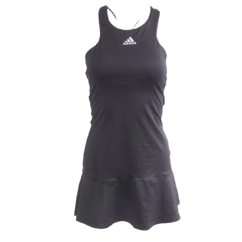 Black Solid Active Dress