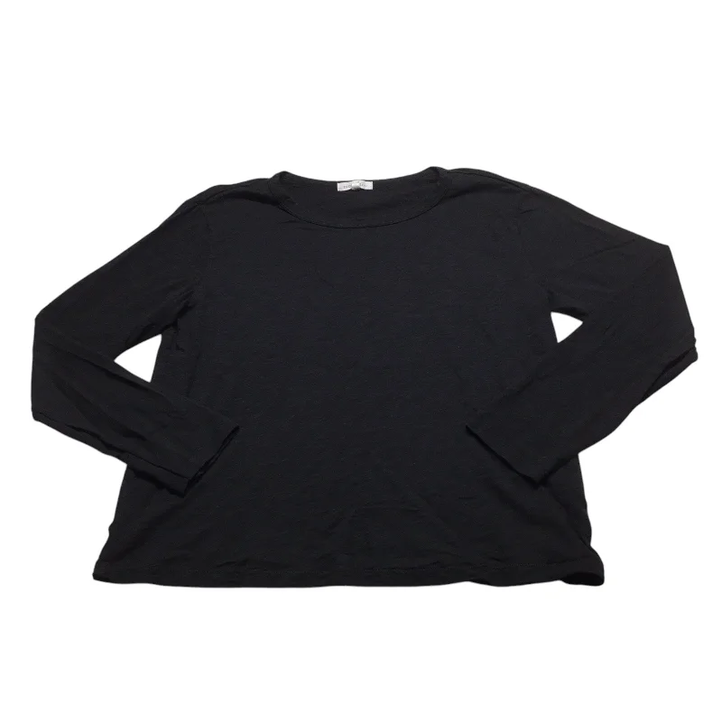 Top Long Sleeve Basic By Modadoc In Black, Size: L