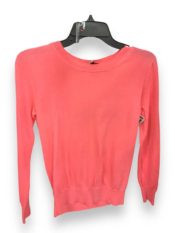 Top Long Sleeve By J. Crew In Coral, Size: Xs