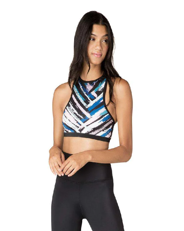 Lux Blocked Out Racerback Bra