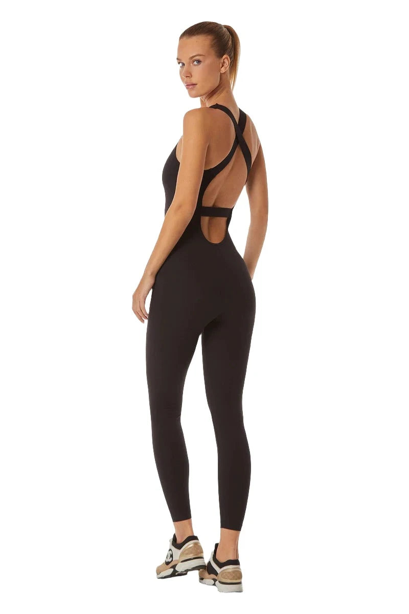 Noli Yoga Vixen Jumpsuit Matt Black